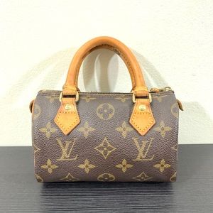 Authentic Louis Vuitton Mini Speedy HL Bag Pouch